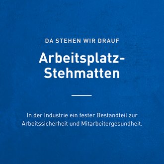 Ergonomische Arbeitsplatzmatten